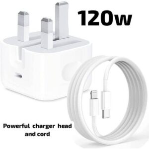 IPhone 120w Super Fast Charger Type-C+Lighting Cable For Iphone16