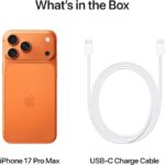 apple iphone 17 pro max cosmic orange