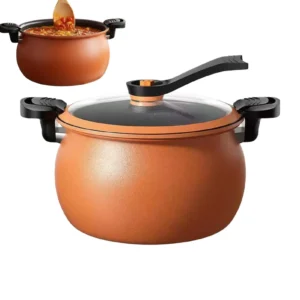 Non-stick Pressure Pot Large-capacity Non-stick Multifunctional Kitchen Accessories Slow Rice Cooker for Cooking Canning Steam