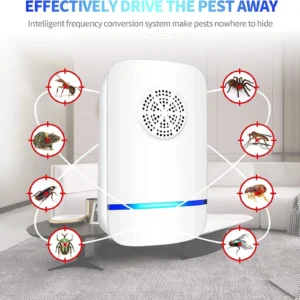 Electronic Ultrasonic Mosquito Repellent Insect Mouse Home Cockroach Repellent Artifact Intelligent Mosquito Exterminator