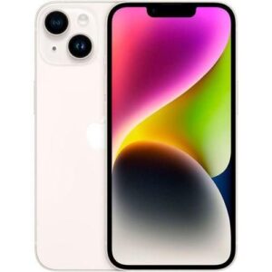 Apple iPhone 14 - 6.1" - 128GB + 6GB RAM - 1 Sim +1 Esim - 5G - Starlight