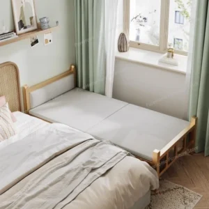 Multi Size Foldable Bed Solid Wood Single Adult Bed Heavy Duty Metal Frame Portable Space Saving Home Office Easy Assembly
