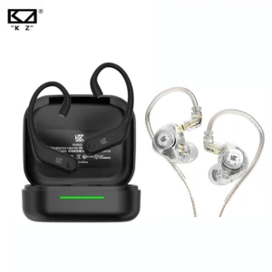 KZ AE01 EDX Pro Wired Earplug Wireless Upgrade Bluetooth Earphones Ear Hook 5.4 Module Compatible C PIN Connector Castor Earbuds