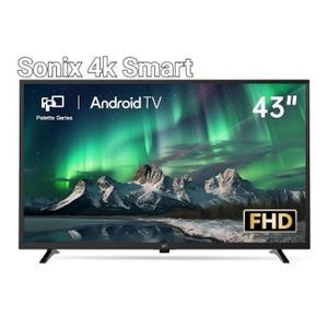 Sonix 43 - Inch Smart Super TV +Wall Hanger + You Tube + Netflix & more