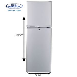 Haier Thermocool 145 Litres Double Door Refrigerator (HRF-160BEX R6)- Silver  + 3 Years Warranty