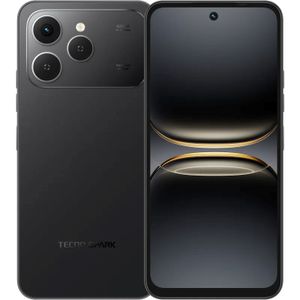 Tecno Spark 40 Smart Phone With 128GB ROM & 4GB RAM (Black)