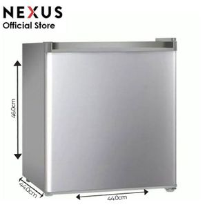 Nexus 50 Litres Bedside Refrigerator (NX-65) - Silver