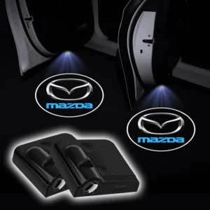 1/2pcs Car Door Emblem Light Laser Welcome HD Projector Lamp For Mazda RX-8 626 BM BL BK GH GJ GL MX-3 MX-5 CX30 Skyactiv 323