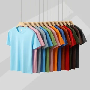 Summer T-shirt Women Cotton 2026 Solid Loose T Shirt Casual Korean Tops Knitted Undershirt Short Sleeve O-neck Femme Top Tees