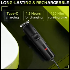 ENCHEN Beardo 3 Hair Trimmer & Groom Kit For Beard Trimming And Body Grooming With Type-C Charging And Indicator Light